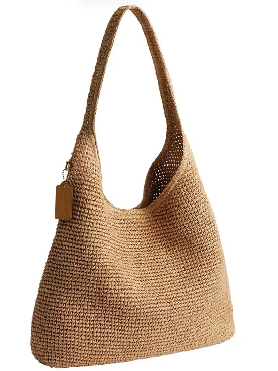COACH
Brooklyn Extra-Large Straw Shoulder Bag 39 - Picture 3 of 4